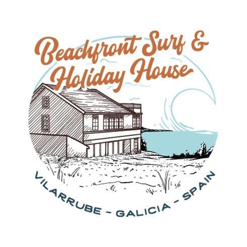Beachfront Surf & Holiday House, Charming & Quiet Villarrube エクステリア 写真